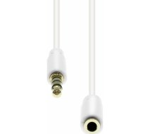 Kabel ProXtend Mini-Jack 4-Pin Slim Extension Cable White 5M | M4EXS-05W