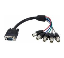 Kabel StarTech D-Sub (VGA) - BNC x5 0.3m (VGABNCMF1) | VGABNCMF1 | 065030836722