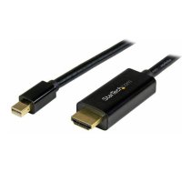 Kabel StarTech DisplayPort Mini - HDMI 1m  (MDP2HDMM1MB) | MDP2HDMM1MB  | 0065030861151