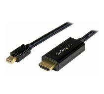 Kabel StarTech DisplayPort Mini - HDMI 1m (MDP2HDMM1MB) | MDP2HDMM1MB | 0065030861151