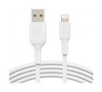 Kabel USB Belkin USB-A - Lightning 1 m  (CAA001BT1MWH) | CAA001BT1MWH  | 0745883788651