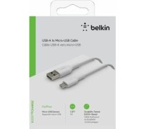 Kabel USB Belkin USB-A - microUSB 1 m  (CAB005bt1MWH) | CAB005bt1MWH  | 0745883788309 | 529048