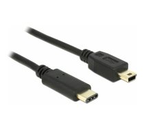Kabel USB Delock USB-C - miniUSB 0.5 m (83335) | 83335 | 4043619833351