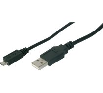 Kabel USB Digitus USB-A - microUSB 1.8 m  (AK-300127-018-S) | AK-300127-018-S  | 4016032314646 | 533570