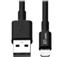 Kabel USB Eaton Eaton Tripp Lite Series USB-A to Lightning Sync/Charge Cables (M/M) - MFi Certified, Black, 10 in. (0.25 m), Pack of 10 - Lightning-Kabel - Lightning mannlich zu USB mannlich - 25.4 cm - Schwarz (Packung 10) | M100-10N-BK-10  | 03733218852