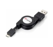 Kabel USB Equip USB-A - microUSB 1 m  (128595) | 128595  | 4015867173428