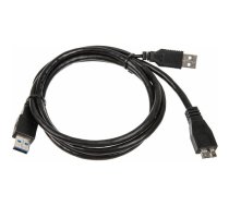 Kabel USB InLine 2x USB-A - 1 m (35415Y) | 35415Y | 4043718215782
