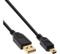 Kabel USB InLine USB-A - miniUSB 5 m (31850P) | 31850P | 4043718210183