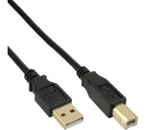 Kabel USB InLine USB-A - USB-B 5 m (34555S) | 34555S | 4043718055050