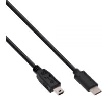 Kabel USB InLine USB-C - miniUSB 1.5 m (35754) | 35754 | 4043718249947