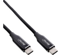 Kabel USB InLine USB-C - USB-C 1 m (35881) | 35881 | 4043718318759