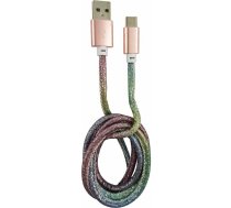 Kabel USB LC-Power USB-A - USB-C 1 m Wielo (31333C) | 31333C  | 4260070127168