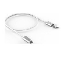 Kabel USB LMP USB-C - USB-C 1.8 m  (Magnetic Safety cable 1.8 m Silver) | Magnetic Safety cable 1.8 m Silver  | 7640113432720