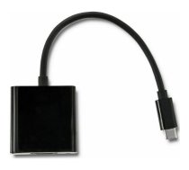 Kabel USB Qoltec USB-C - HDMI 0.23 m (50375) | 50375 | 5901878503752