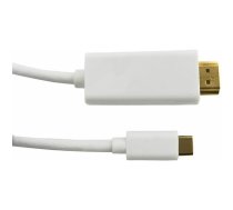 Kabel USB Qoltec USB-C - HDMI 2 m (50415) | 50415 | 5901878504155