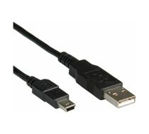 Kabel USB Roline USB-A - miniUSB 1.8 m  (11.02.8719) | 11.02.8719  | 7611990182404
