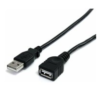 Kabel USB StarTech USB-A - USB-A 0.9 m (USBEXTAA3BK) | USBEXTAA3BK | 0065030840897