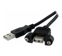 Kabel USB StarTech USB-A - USB-A 0.9 m (USBPNLAFAM3) | USBPNLAFAM3 | 0065030852111