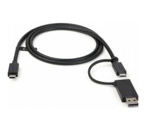 Kabel USB StarTech USB-A + USB-C - USB-C 1 m  (USBCCADP) | USBCCADP  | 0065030891660
