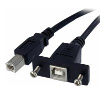 Kabel USB StarTech USB-B - USB-B 0.3 m (USBPNLBFBM1) | USBPNLBFBM1 | 0065030835411