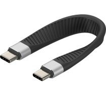Kabel USB Techly Techly USB4 Gen3 C auf C Flexibles Kabel | ICOC-USBC-FL-U4  | 8059018367928