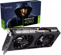 Karta graficzna KFA2 GeForce RTX 4060 1-Click OC 2X 8GB GDDR6 (46NSL8MD8LOK) | 46NSL8MD8LOK  | 4895147153728