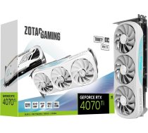 Karta graficzna Zotac Gaming GeForce RTX 4070 Ti Trinity OC White 12GB GDDR6X (ZT-D40710Q-10P) | ZT-D40710Q-10P  | 4895173626869