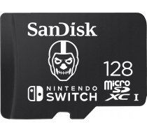 SANDISK SanDisk Nintendo MicroSD UHS I Card - Fortnite Edition, Skull Trooper, 128GB, EAN: 619659199739 | SDSQXAO-128G-GN6ZG  | 619659199739