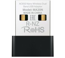 Karta sieciowa Mercusys MA20N AC650 | MA20N | 6957939002053