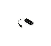 Karta sieciowa MicroConnect USB MICRO to Ethernet, Black | USBMICROETHBB  | 5704174197829