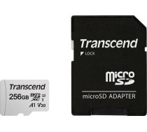 Karta Transcend 300S MicroSDXC 256 GB Class 10 UHS-I/U3  (TS256GUSD300S-A) | TS256GUSD300S-A  | 760557843047