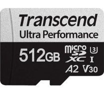 MEMORY MICRO SDXC 512GB W/A/TS512GUSD340S TRANSCEND | TS512GUSD340S  | 760557863151