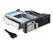 Delock 5.25″ do dysków HDD 1 x 2.5″ + 1 x 3.5″ SATA + 2 x port USB 3.0 (47209) | 47209  | 4043619472093