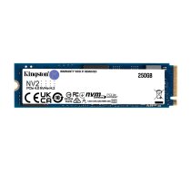 Dysk SSD Kingston NV2 250GB M.2 2280 PCI-E x4 Gen4 NVMe (SNV2S/250G) | SNV2S/250G  | 0740617329889