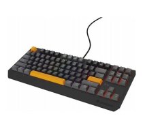 Klawiatura Genesis KLAWIATURA GRACZY GENESIS THOR 230 TKL ANCHOR GRAY POSITIVE US RGBANICZNA OUTEMU RED | NKG-2081  | 5901969443318