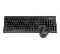 A4Tech 7100N desktop keyboard Mouse included RF Wireless QWERTY English Black | A4TKLA41220  | 4711421871341 | PERA4TKLA0094