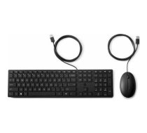 Klawiatura + HP Klawiatura HP 320MK QWERTY | WIRED 320MK COMBO Spain | 0194721887719