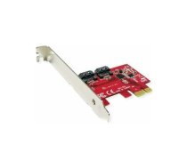 TRITON ROLINE PCIe x1 SATA III 6Gbps AHCI 2-portowa niskoprofilowa karta hosta | 15.06.2148  | 7630049628489