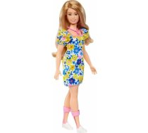 Barbie Mattel Fashionistas 208 z zespołem Downa ubrana w kwiecistą sukienkę FBR37 (HJT05) | HJT05  | 0194735093854