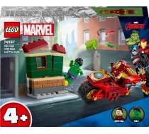 LEGO Super Heroes Marvel Iron Man z em i Hulk (76287) | 76287  | 5702017590103