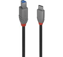 Lindy Lindy 2m USB 3.2 C an B Kabel, Anthra Line | 36667  | 4002888366670