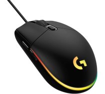 LOGITECH  G203 LIGHTSYNC Corded Gaming Mouse - BLACK - USB | 910-005796  | 5099206089167