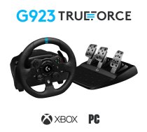 Logitech G G923 Racing Wheel and Pedals for Xbox X|S, Xbox One and PC | 941-000158  | 5099206082816