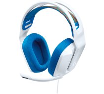 LOGITECH  G335 Wired Gaming Headset - WHITE - 3.5 MM - EMEA - 914 | 981-001018  | 5099206094796