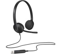 LOGITECH  H340 Corded Headset - BLACK - USB | 981-000475  | 5099206038844