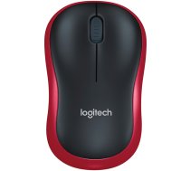 LOGITECH  M185 Wireless Mouse - RED - EER2 | 910-002240  | 5099206028869