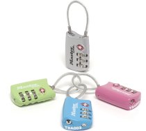 MasterLock Master Lock Combination Luggage Lock Color assorted TSA 4688EURD | 4688EURD  | 3520190929983 | 675404