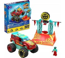 Mattel Mattel MEGA Hot Wheels Monster Trucks Demo Derby Extreme Stunt Set Construction Toy | HNG53  | 194735140053