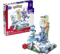 Mattel Mega   Mega Pokemon Śnieżny  Piplupa i Sneasela 183  HKT20 | HKT20  | 0194735107841
