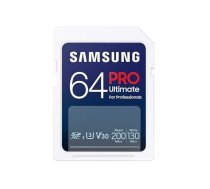 Karta Samsung Pro Ultimate SDXC 64 GB UHS-I U3 V30 (MB-SY64S/WW) | MB-SY64S/WW  | 8806094957365